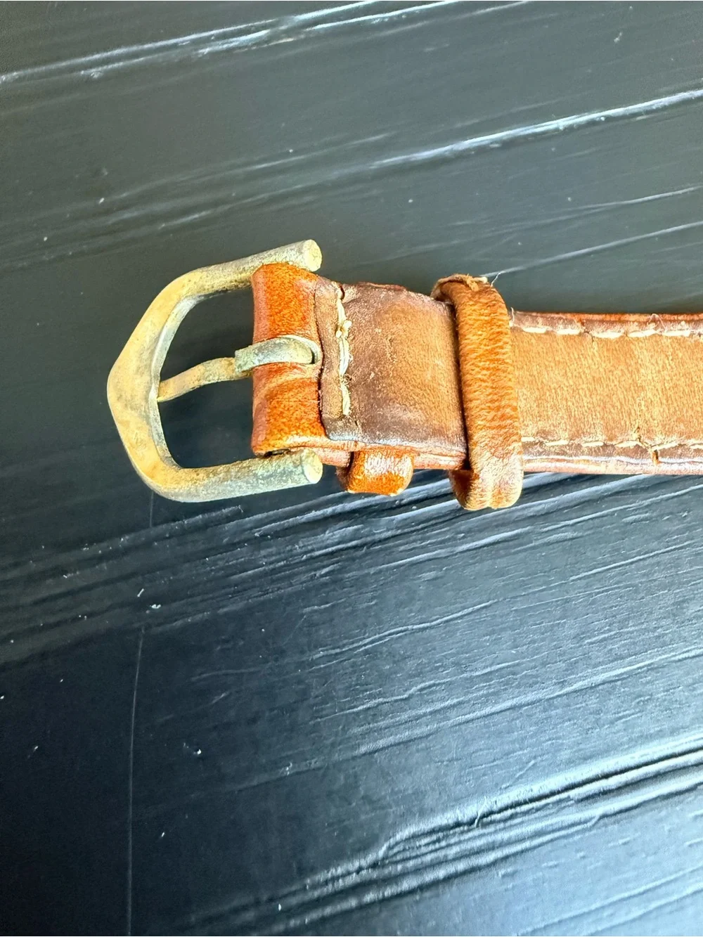 Leather Strap Women's Watch with Interchangeable Color Bezels - Brown